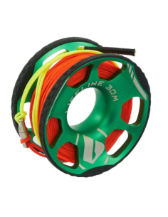 Apeks Lifeline Spool 30M – Spool de Linha de Alta Visibilidade para Mergulho Técnico