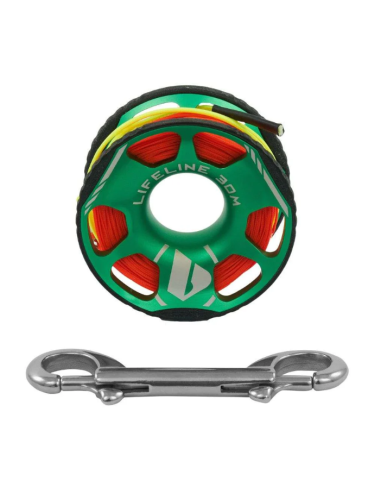 Apeks Lifeline Spool 30M – High Visibility Technical Diving Reel