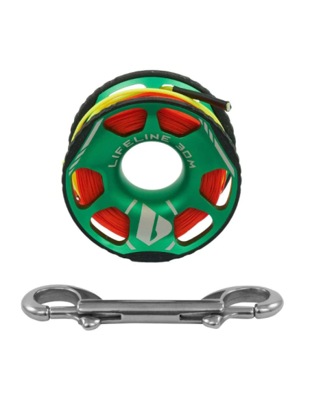 Apeks Lifeline Spool 30M – High Visibility Technical Diving Reel