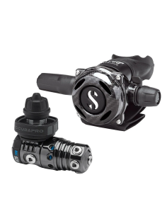 Scubapro Pack MK25 EVO / A700 Carbon Black Tech + S270 – Premium Diving Regulator