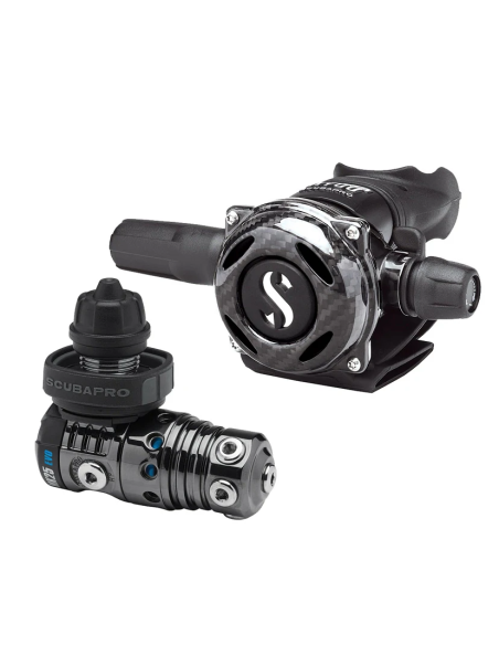 Scubapro Pack MK25 EVO / A700 Carbon Black Tech + S270 – Premium Diving Regulator
