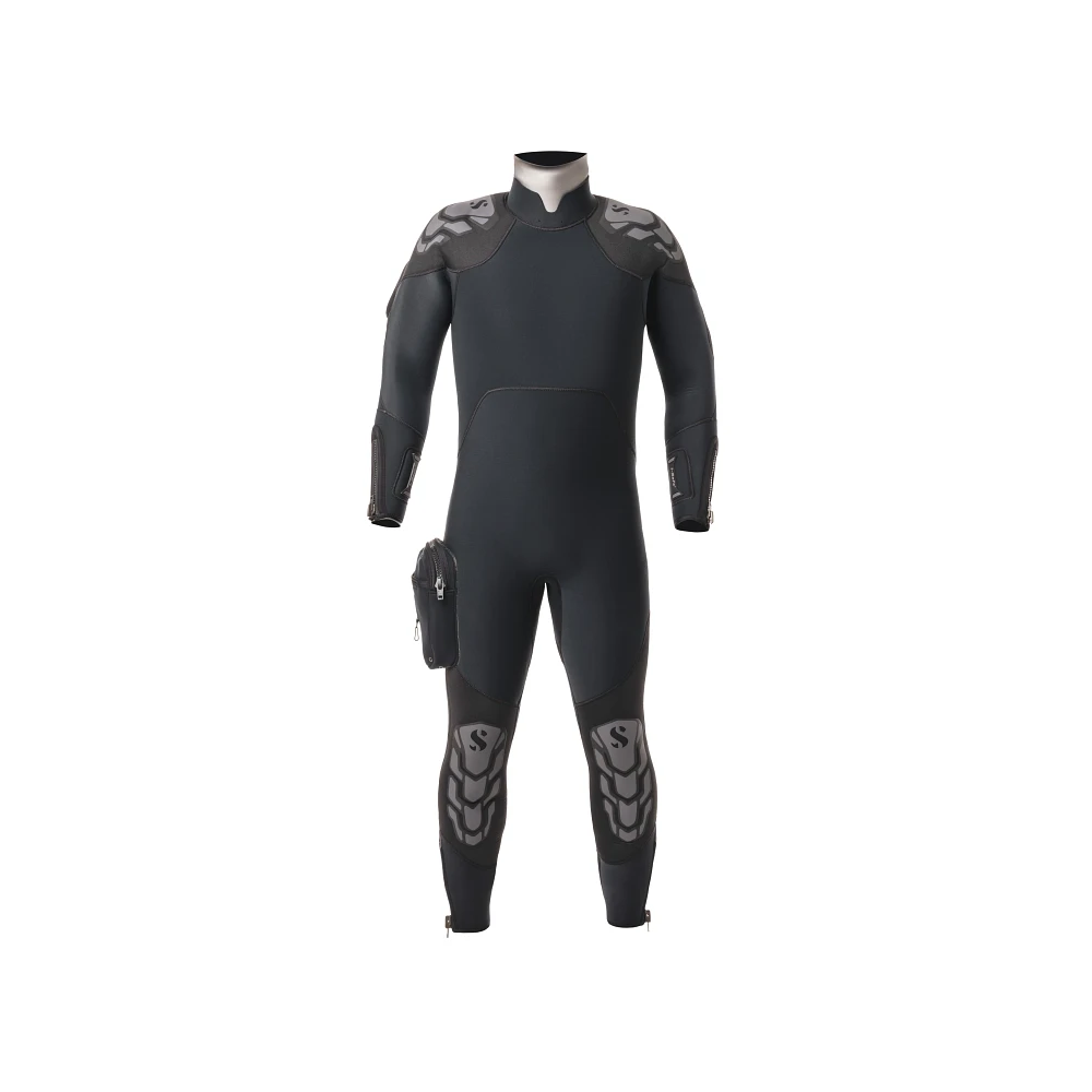 Scubapro Nova Scotia Men 7.5mm All Black | Semi-Dry Suit