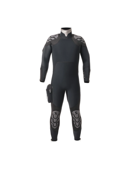 Scubapro Nova Scotia Men 7.5mm All Black | Semi-Dry Suit