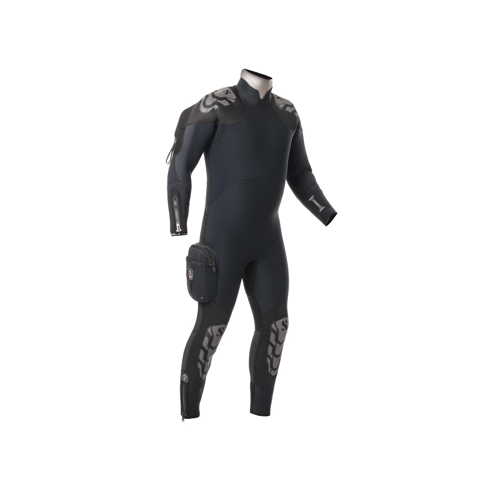 Scubapro Nova Scotia Men 7.5mm All Black | Semi-Dry Suit