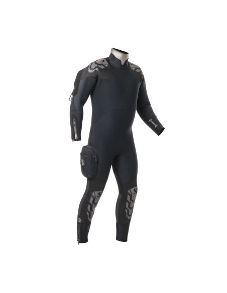 Scubapro Nova Scotia Men 7.5mm All Black | Semi-Dry Suit