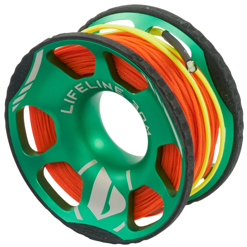 Apeks Lifeline Spool 30M – High Visibility Technical Diving Reel