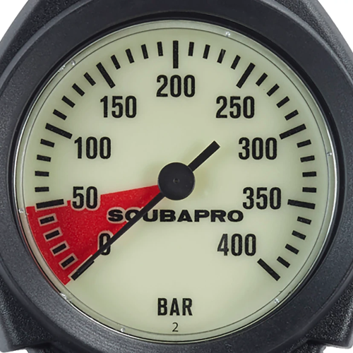 Scubapro Pressure Gauge Standard | Manómetro 0–6000 psi / 0–400 bar