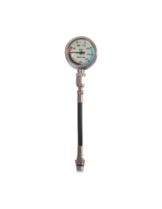 SPG52 Pressure Gauge 0–360 Bar with 15 cm Hose