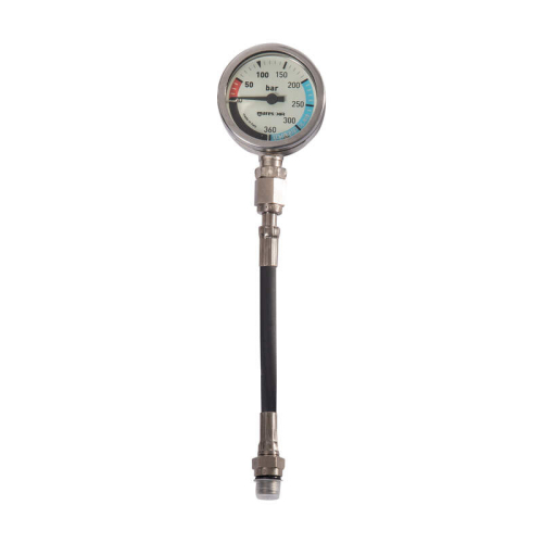 SPG52 Pressure Gauge 0–360 Bar with 15 cm Hose