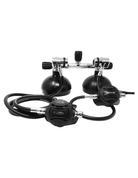 Regulador Apeks TEK3 para  Mergulho Técnico e Twinset, Sobre-balanceado para Twinset  ou Sidemount