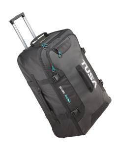 Saco de Viagem com Rodas - Saco com Cintas de Compressão e Bolsos