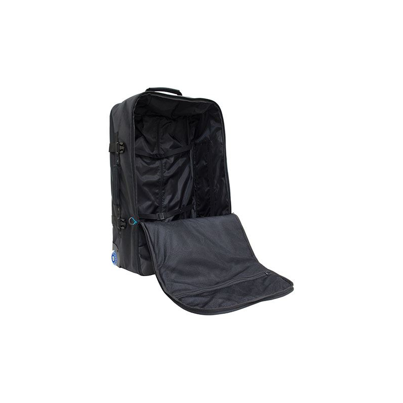 Saco de Viagem com Rodas - Saco com Cintas de Compressão e Bolsos