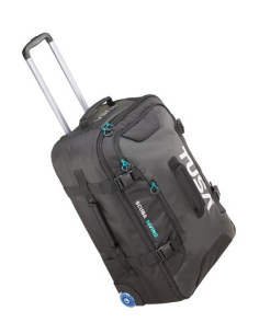 Saco de Viagem com Rodas - Saco com Cintas de Compressão e Bolsos