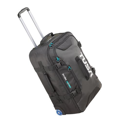Travel Roller Bag - Wheeled Bag with Compression Straps and Pockets