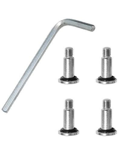 Parafusos Tusa HyFlex para Lâminas (4 un.) | Acessórios de Barbatanas