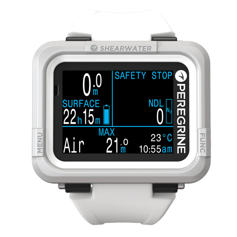 Shearwater Peregrine Dive Computer | Full-Colour LCD, Multi-Gas