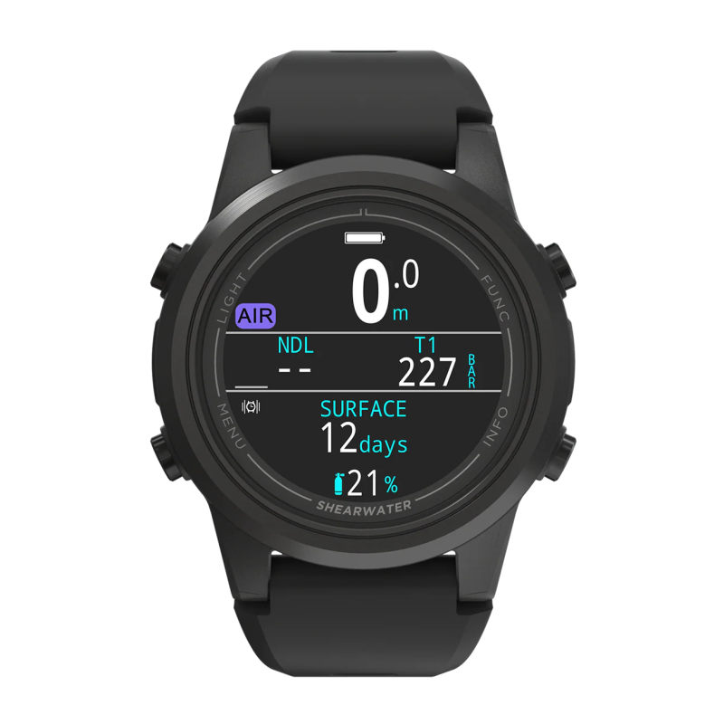 Shearwater Tern TX Dive Computer | Compact AMOLED Dive Computer