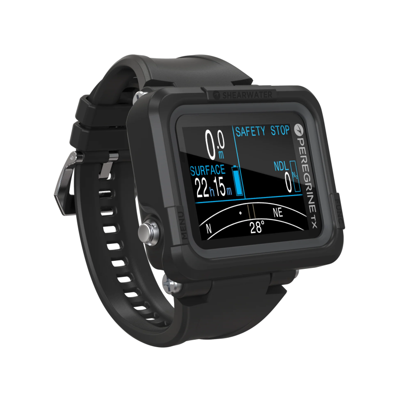 Computador de Mergulho Shearwater Peregrine TX | Multi-Gás e Integração de Ar
