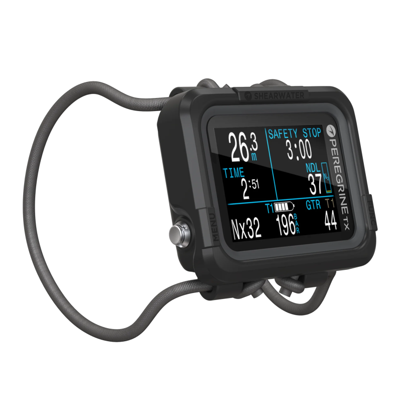 Computador de Mergulho Shearwater Peregrine TX | Multi-Gás e Integração de Ar