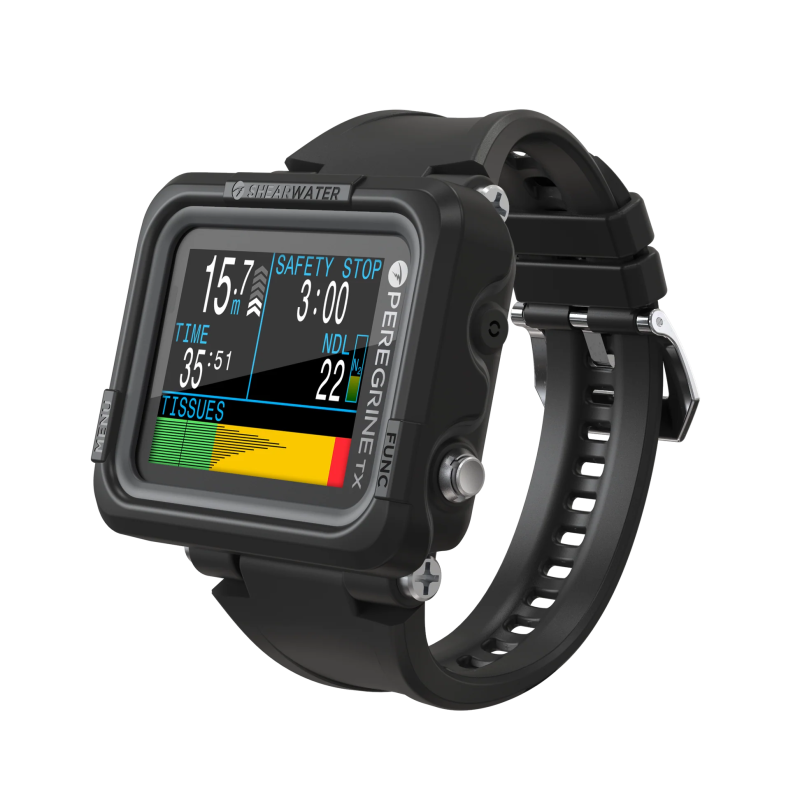 Shearwater Peregrine TX Dive Computer | Multi-Gas & Air Integration