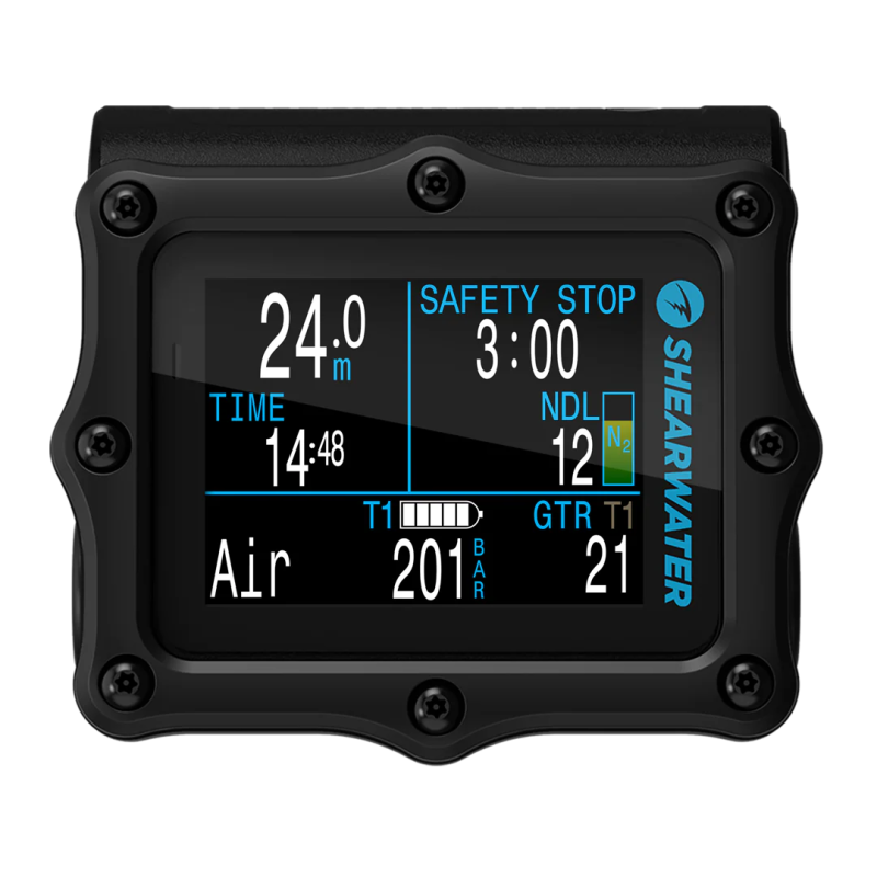 Computador de Mergulho Shearwater Perdix 2 Ti | Multi-Gás e Integração de Ar