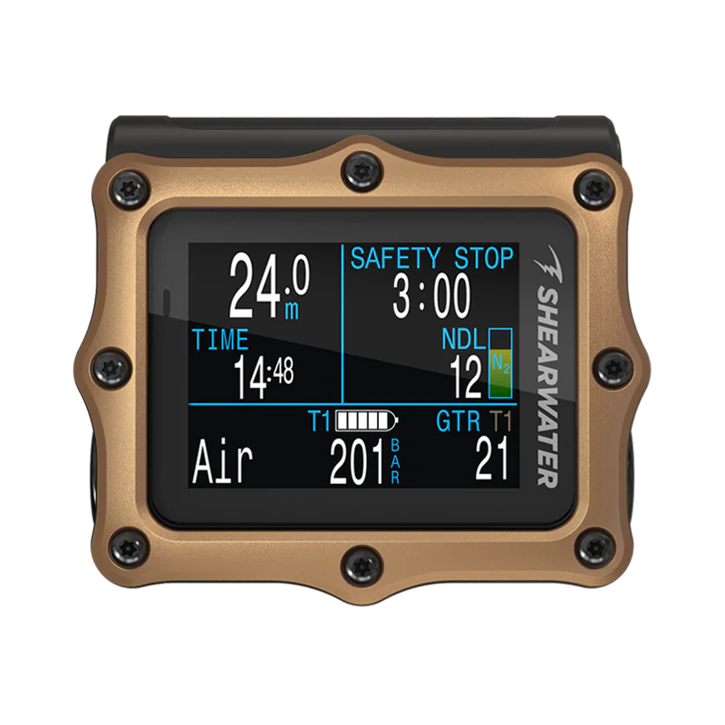 Computador de Mergulho Shearwater Perdix 2 Ti | Multi-Gás e Integração de Ar