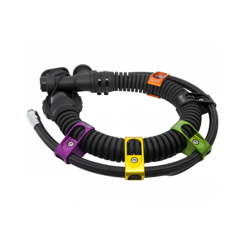 AMX R-Clip Round – Guia de Mangueira para Mergulho Técnico