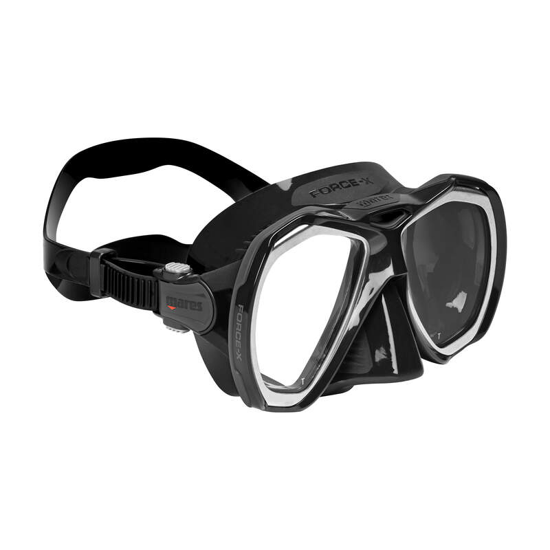 Mares FORCE-X Máscara de mergulho confortável e resistente