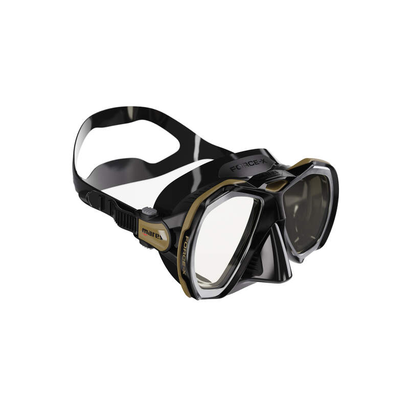 Mares FORCE-X Máscara de mergulho confortável e resistente
