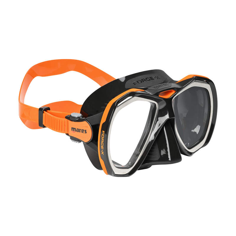 Mares FORCE-X Máscara de mergulho confortável e resistente