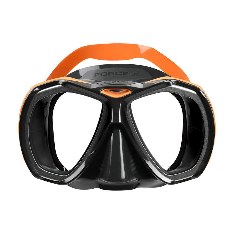 Mares FORCE-X Máscara de mergulho confortável e resistente