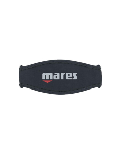 Neoprene cover for dive mask strap
