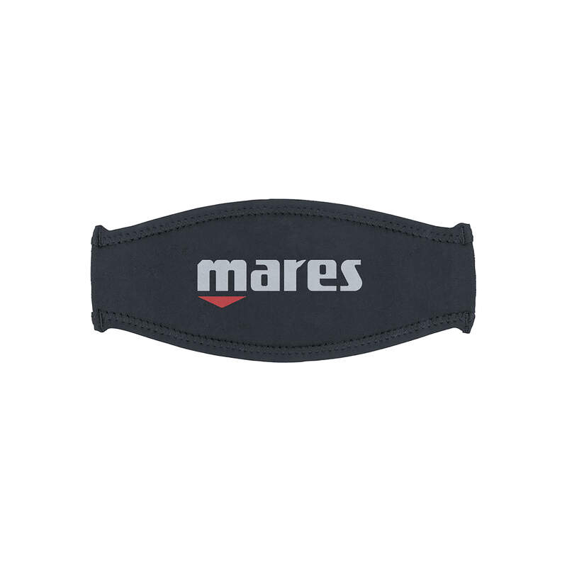 Neoprene cover for dive mask strap