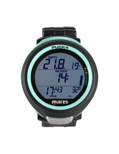 Mares Puck 4 Dive Computer - Precision, Bluetooth & Multigas