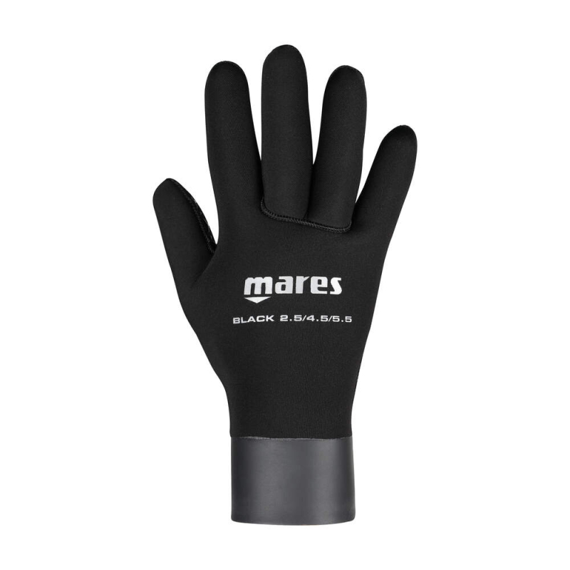 Mares Luvas Black 25/45/55 – Luvas de Neoprene para Apneia