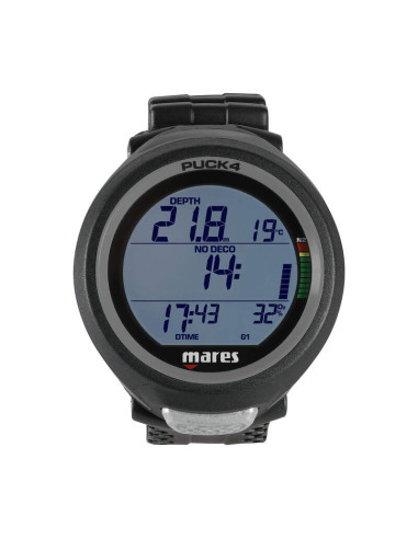 Mares Puck 4 Dive Computer - Precision, Bluetooth & Multigas