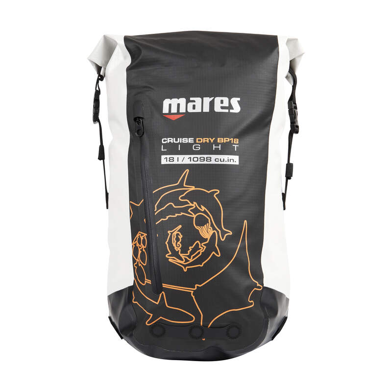 Mochila impermeável leve 18L para desporto e lazer