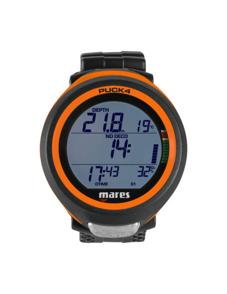 Mares Puck 4 Dive Computer - Precision, Bluetooth & Multigas