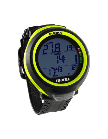 Mares Puck 4 Dive Computer - Precision, Bluetooth & Multigas