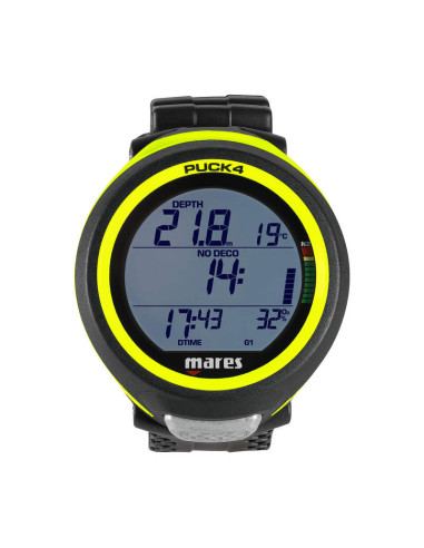 Mares Puck 4 Dive Computer - Precision, Bluetooth & Multigas