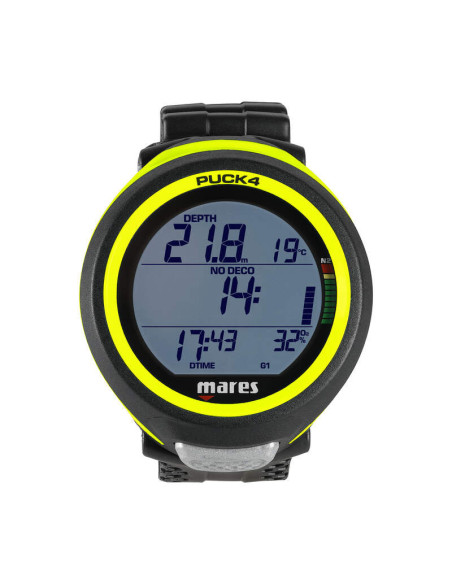 Mares Puck 4 Dive Computer - Precision, Bluetooth & Multigas