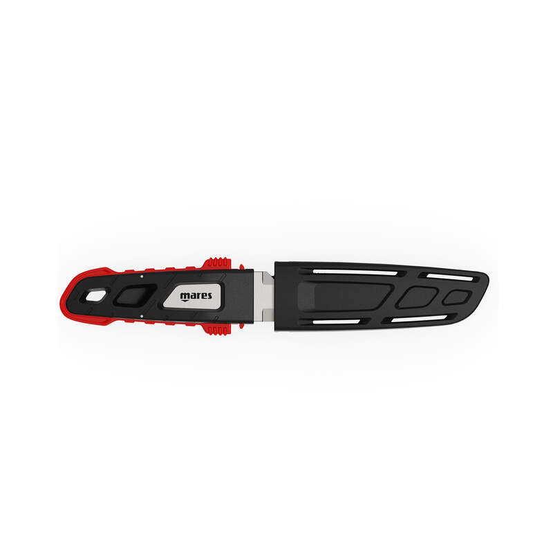 Mares Compact dive knife with sheath