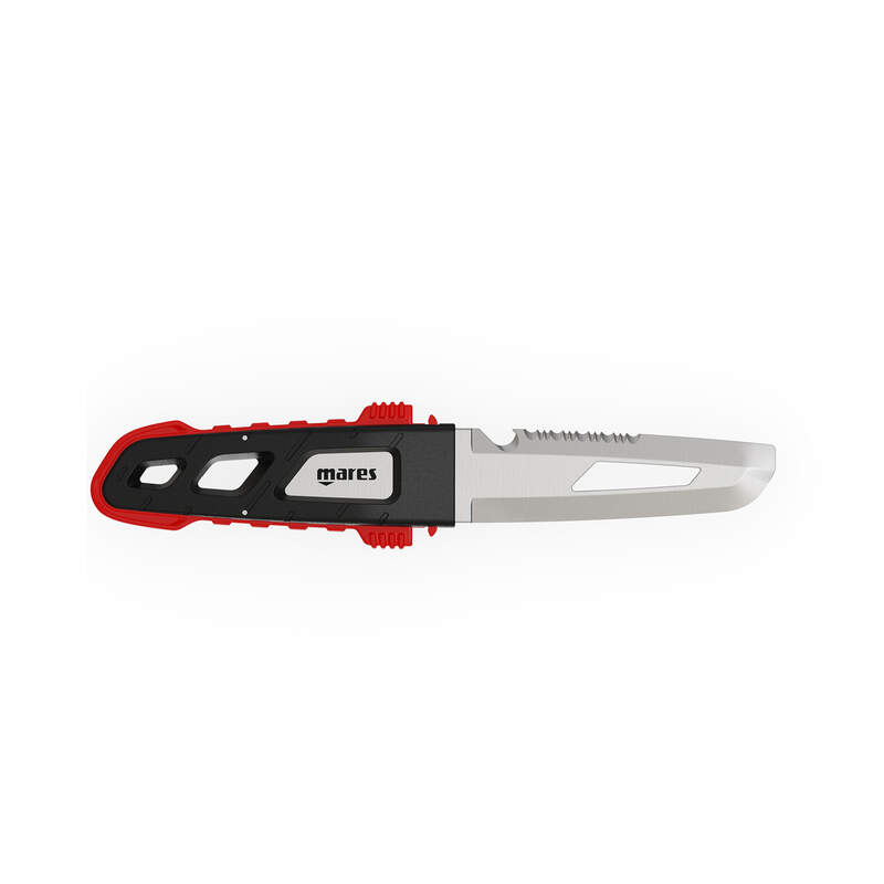 Mares Compact dive knife with sheath