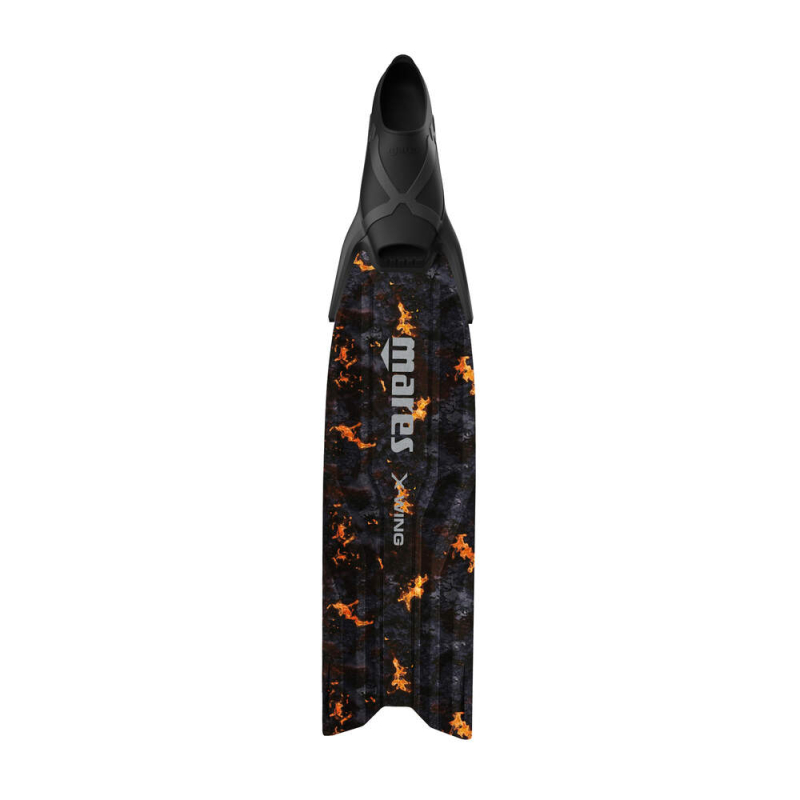 Mares X-Wing Pro Lava Fins | Freediving Camo Performance Fins