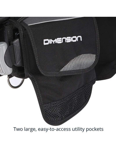 Aqualung Dimension BCD - Back Inflation Comfort & Stability