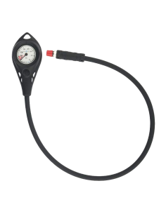 Aqualung Pressure Gauge with Temperature Display
