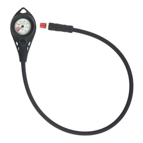 Manómetro Aqualung com Indicador de Pressão e Temperatura