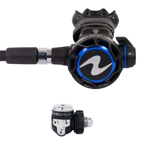 Aqualung Helix Compact Regulator - Lightweight & Reliable Performance