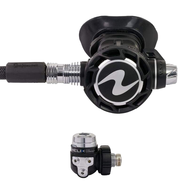 Regulador Aqualung Helix Compact Pro - Leve, Compacto e Ideal para Viagem