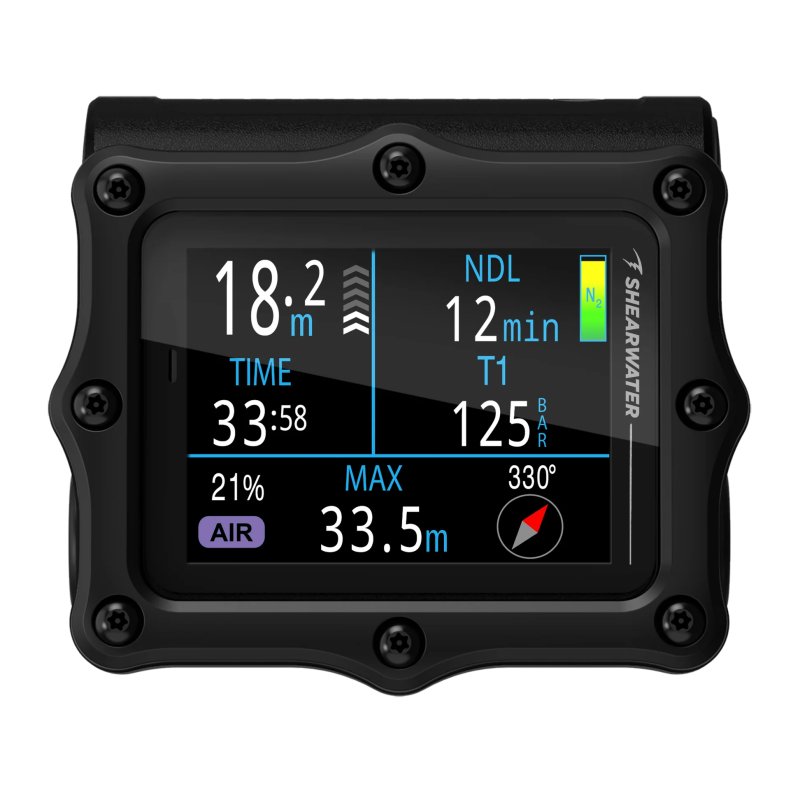 Shearwater Perdix 3 | Computador de Mergulho com Ecrã AMOLED